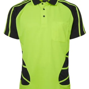 Hi Vis Short Sleeve Spider Polo