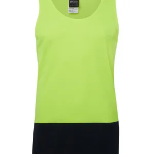 Mens Hi Vis Traditional Singlet