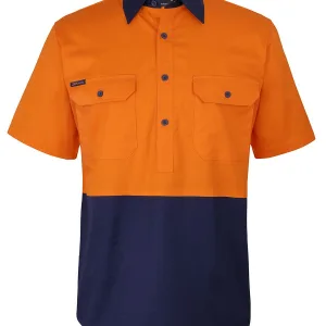 Mens Hi Vis Close Front Shirt