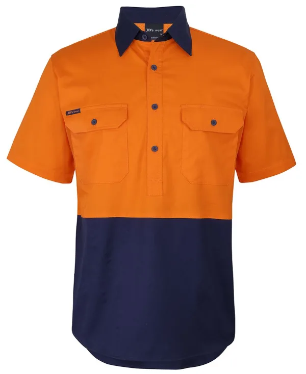 Mens Hi Vis Close Front Shirt