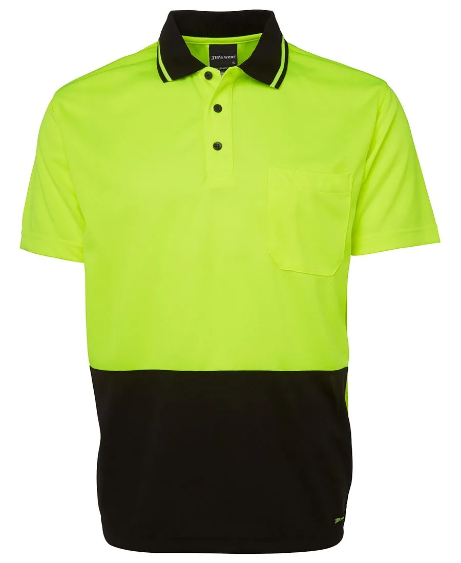 Mens & Kids Hi Vis Non Cuff Polo