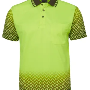 Mens Hi Vis Net Sub Polo