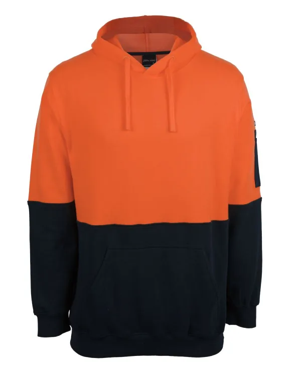 Hi Vis Cotton Pull Over Hoodie