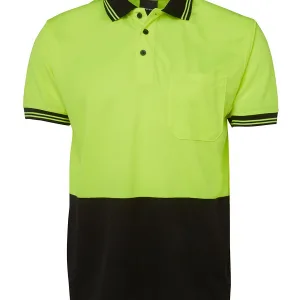 Hi Vis Short Sleeve Traditional Polo