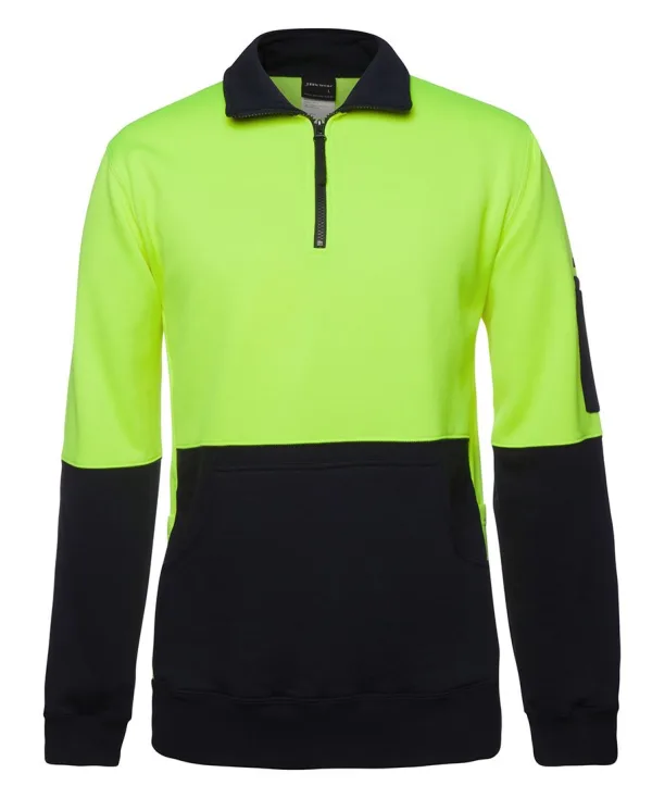 Hi Vis 1/2 Zip Fleece