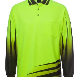 Hi Vis Long Sleeve Rippa Sub Polo