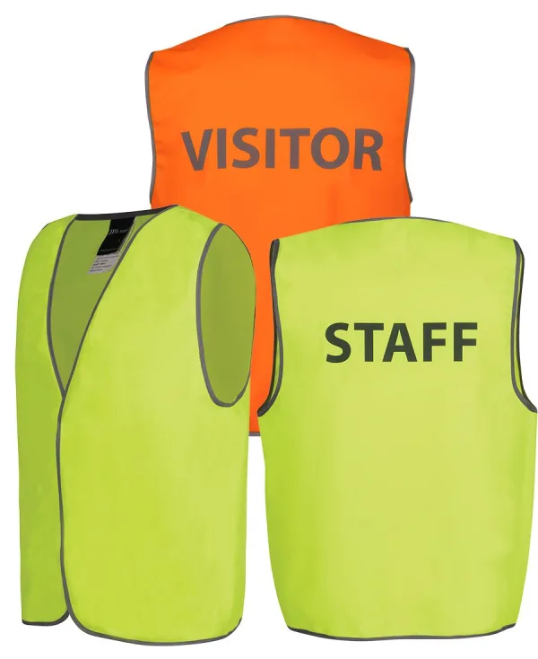 Hi Vis Safety Vest for Staff or Visitor