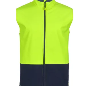 Hi Vis Three Layer Softshell Vest