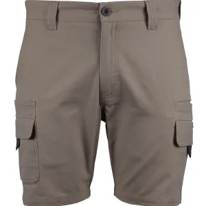 Mens Multi Pocket Stretch Canvas Shorts