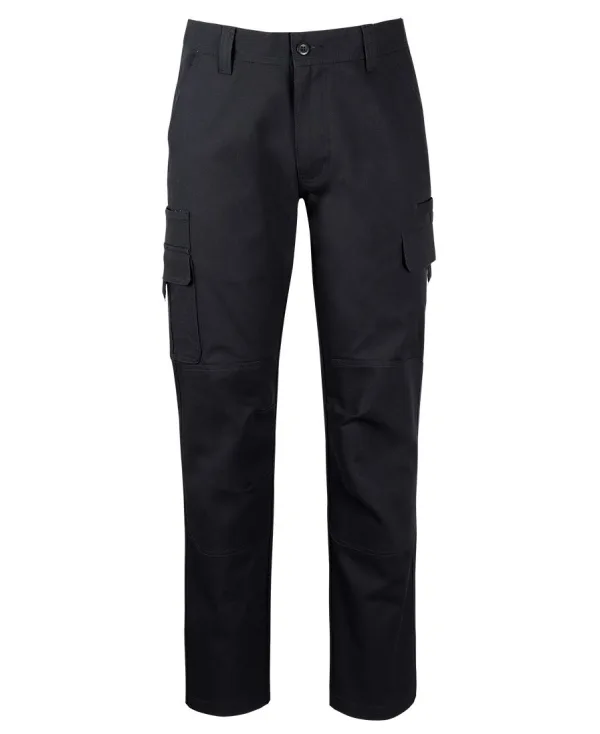 Mens Multi Pocket Stretch Canvas Pant