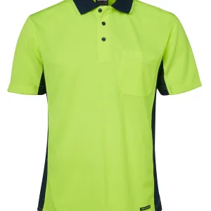 Hi Vis Short Sleeve Sport Polo