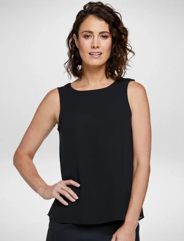 Ladies HARMONY Loose Fit Sleeveless Blouse