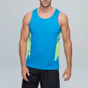 Mens Tasman Microknit Singlet