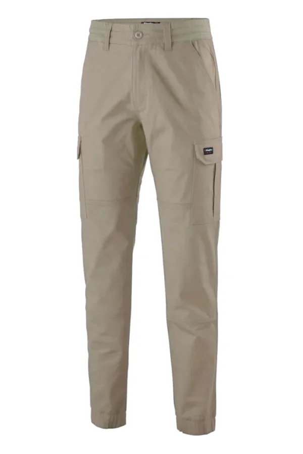 Mens Tradies Comfort Waist Cuffed Pants