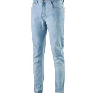 Mens Urban Stretch Cuffed Denim Jeans