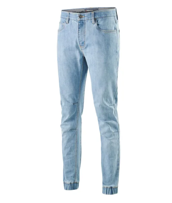 Mens Urban Stretch Cuffed Denim Jeans