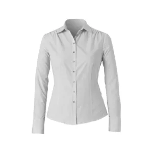 Ladies Long Sleeve Gathered Shirt