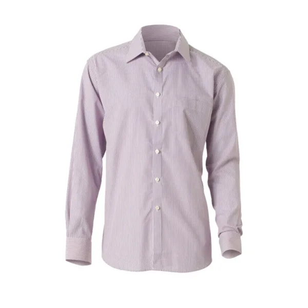 Mens Long Sleeve Cutaway Collar Shirt