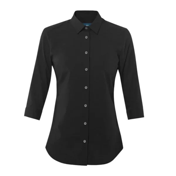 Ladies Stretch Cotton Seelve Madem Shirt