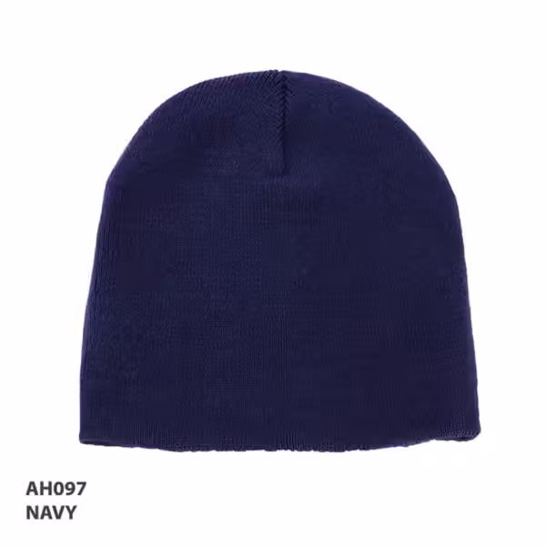 AH097 Acrylic Two Tone Beanie - Image 3