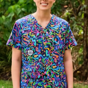 PEARLER UNISEX SCRUBS TOP - 22085