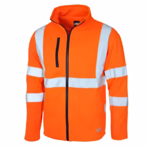 Hi Vis CSR Taped X Back Softshell Jacket - 3526