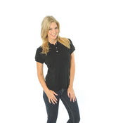 Ladies Cotton Rich New York Polo - 5258